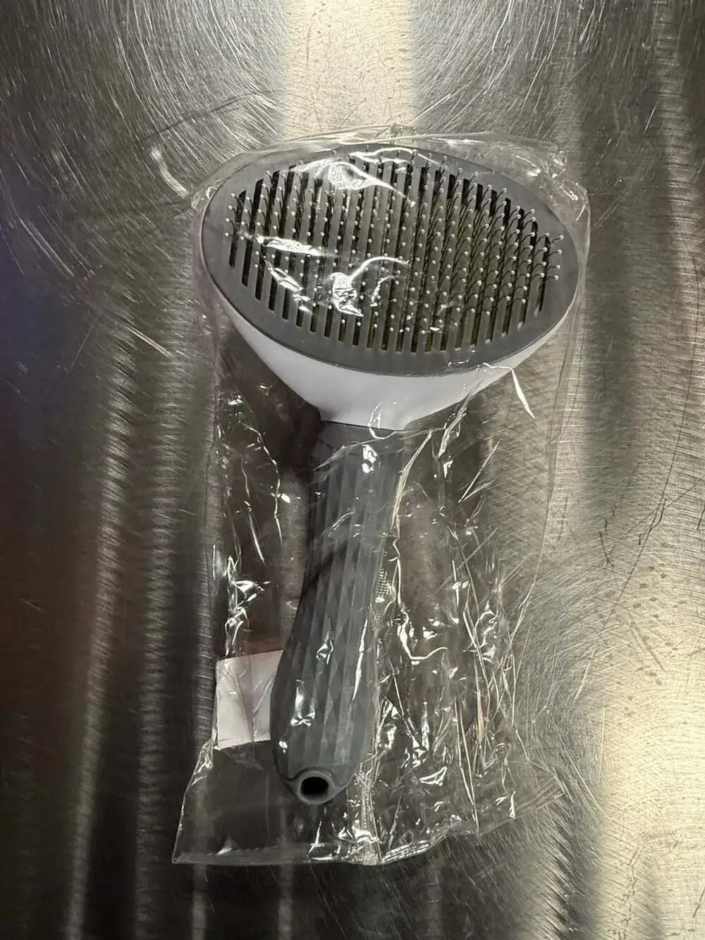 Self-Cleaning Pet Slicker Brush for Shedding and Grooming